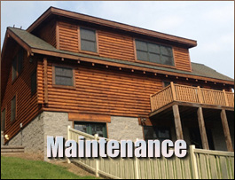  Covington City, Virginia Log Home Maintenance